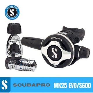 SCUBAPRO - MK25 EVO+S600 [[โค้ด TWLYM5 ลดทันที 400บ.]] Regulator Set - อุปกรณ์หายใจดำน้ำ SCUBA