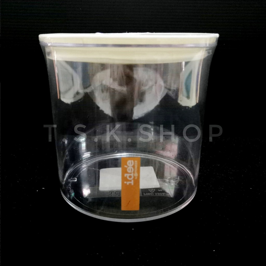 โหลสูญญากาศ,โหลใส,กระปุกพลาสติก1200 มล.Plastic jars. PN3302/6