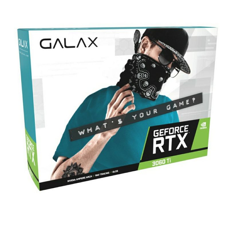 GALAX GEFORCE RTX 3060 TI EX (1-CLICK OC) - 8GB GDDR6