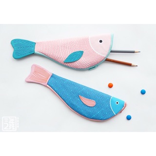 พร้อมส่ง กระเป๋าใส่ดินสอน้องปลา Pencil Case Fish