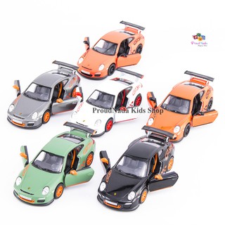 ProudNada Toys รถเหล็กโมเดลปอร์เช่ 1:36 KINSMARTPorsche 91 GT3 RS KT5352