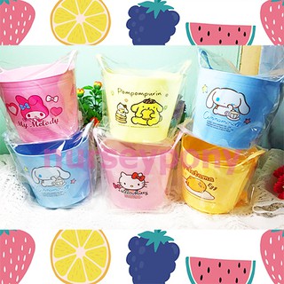 ตะกร้าทึบมีหู Sanrio แท้ ใส่ของจุกจิก น่ารักน่าใช้