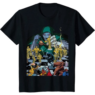 ROUND คอลูกเรือเสื้อยืดแขนสั้น พิมพ์ลายการ์ตูน Marvel Doctor Doom Doomwar #3 สําหรับผู้ชาย
-4XL