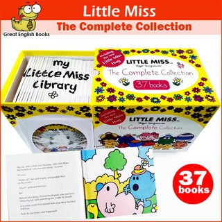 *พร้อมส่ง*  Little Miss- The Complete Collection, 37 books ฟรี CD audio 1 แผ่น