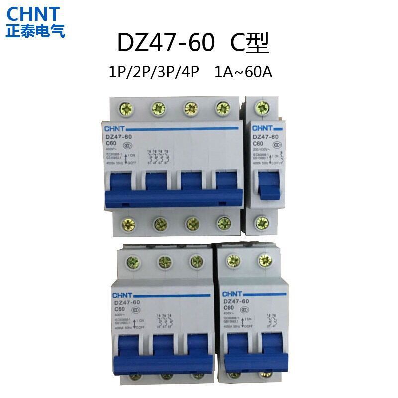 AC Circuit breaker รุ่น DZ47-60 3P C1  400V(CHNT)