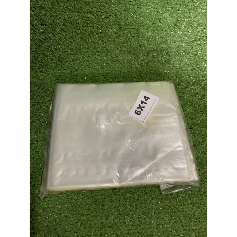 ถุงบรรจุปลา กว้าง 6” ยาว 17" 500g