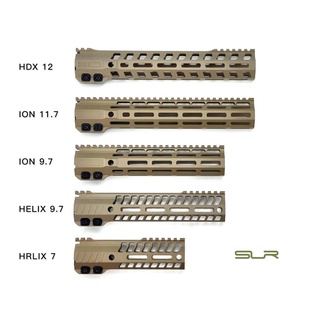 ชุดหน้า SLR HELIX ยาว7นิ้ว ระบบM-lok อะลูมิเนียม  น้ำหนักเบา