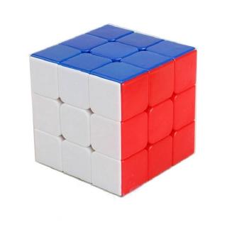 ของเล่นเมจิก Cube 3 x 3 สีรุ้งของเล่นสำหรับเด็ก