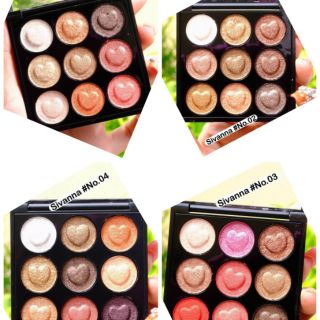 HF4002 ของแท้ Sivanna Eyeshadow  อายแชโดว์ รูปหัวใจ เนื้อครีม