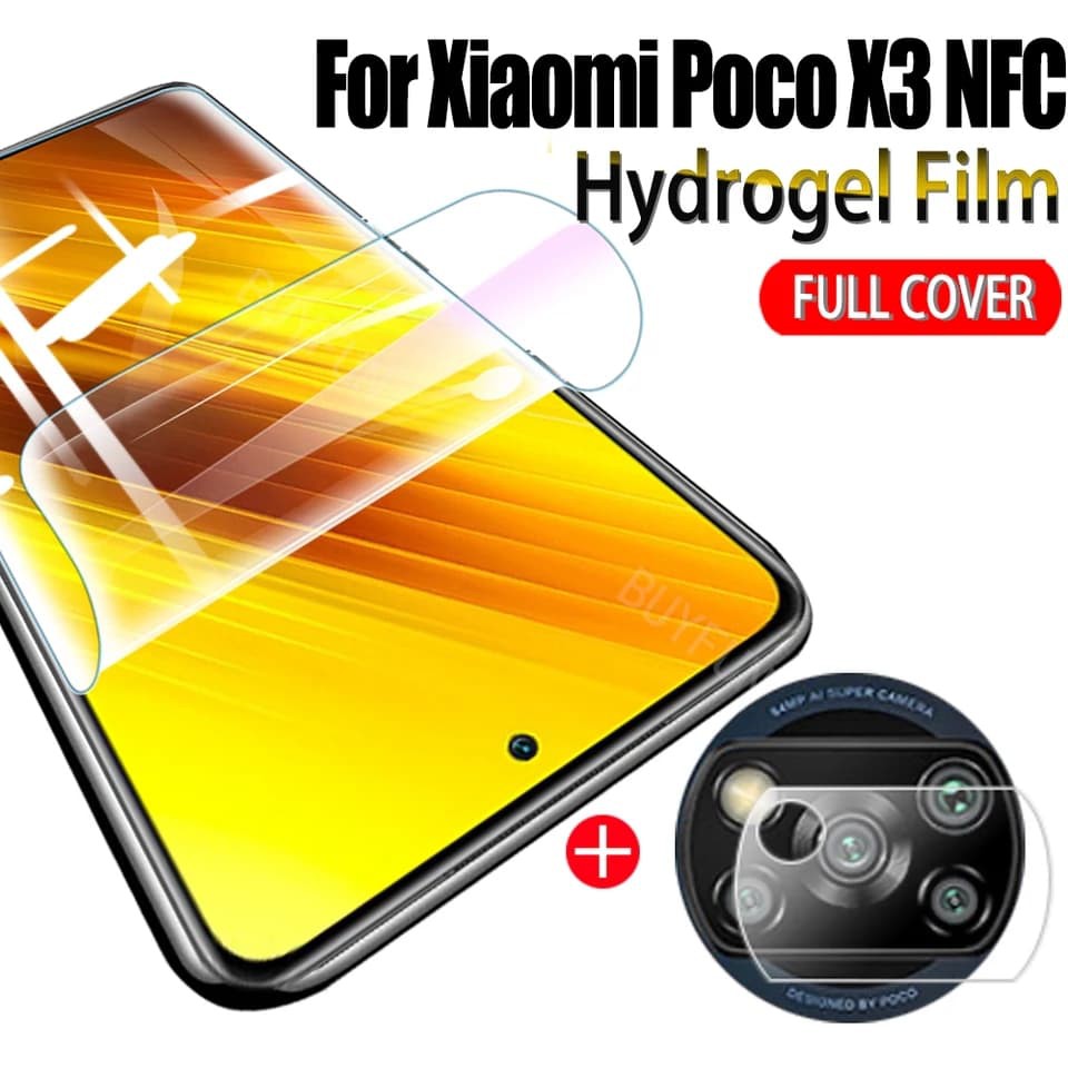 **พร้อมส่งจากไทย**ฟิล์มกันรอยหน้าจอ Hydrogen Film สำหรับ Xiaomi Poco X3 NFC