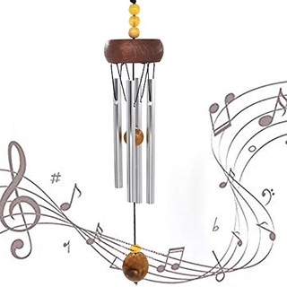 กระดิ่งลม Mini Wind Chime กระดิ่งลมญี่ปุ่น กระดิ่งลมฮวงจุ้ย กระดิ่งลมเรียกทรัพย์ กระดิ่งลมโลหะ Outdoor Metal Garden Balcony Door Hanging Japanese Style Shells Home Decor Wood Hook Up Couple