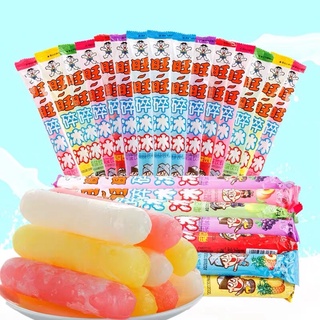 เยลลี่หวานเย็น หวานเย็นสติ๊ก เยลลี่แท่ง คละรส คละสี  旺旺碎碎冰