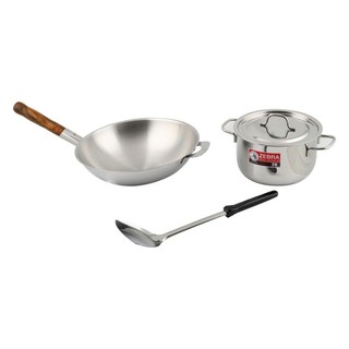 ชุดเครื่องครัว PROFESSIONAL 4 ชิ้น ZEBRA  COOKWARE SET ZEBRA PROFESSIONAL 4 PCS