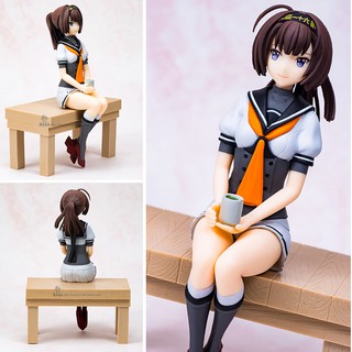 Figure ฟิกเกอร์ Model โมเดล Kantai Collection KanColle เรือรบโมเอะ Akizuki อะกิซุกิ ชุดนักเรียน