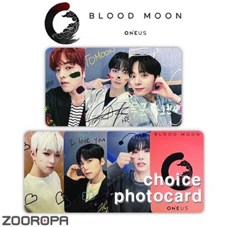 [ZOOROPA/A Photo card] ONEUS BLOOD MOON (Original/Dearmymuse)