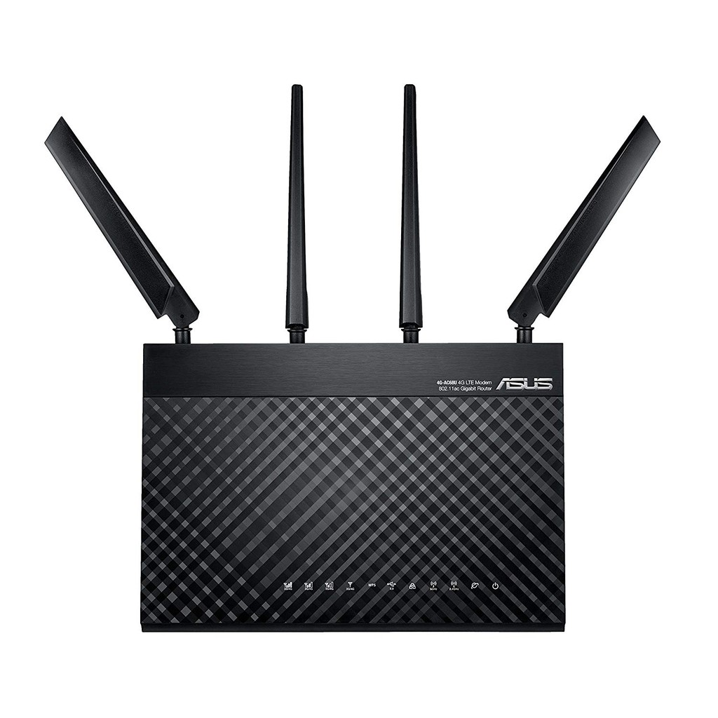 ASUS (4G-AC68U) AC1900 Dual-Band LTE Wi-Fi Modem Router รองรับ 4G ทุกเครือข่ายในไทย