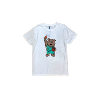 เสื้อยืด Even Though Leo Bear ผลิตจาก COTTON USA 100% Size S-2XL