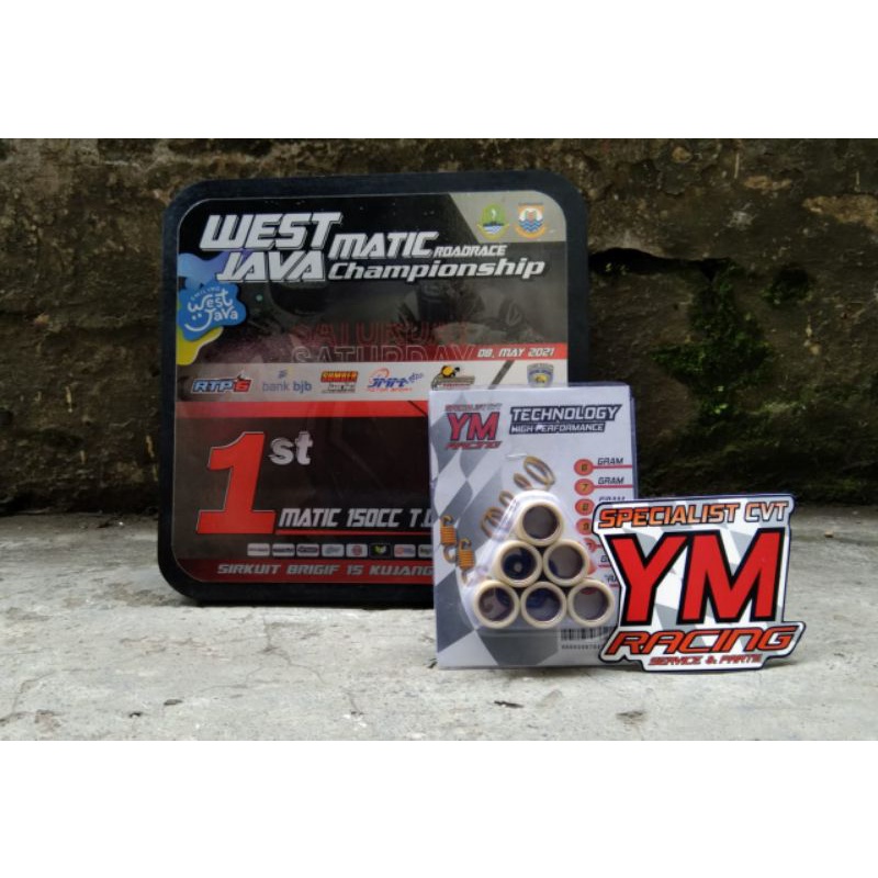 ROLLER 7 GRAM VARIO 125 1 ชุด CONTAINS 6 ชิ้น / ROLLER PCX 7 GRAM [ ROLLER 7 GRAM VARIO 150 | ROLLER