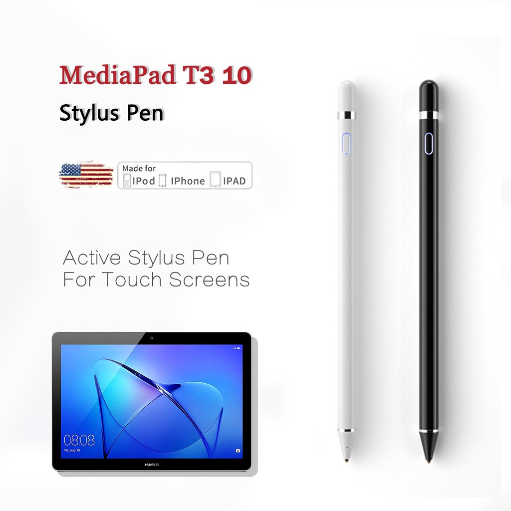 ปากกา Stylus Pen สำหรับ HUAWEI Matepad T10 T10S ปากกาโทรศัพท์ Huawei iPhone Vivo ปากกาไอแพดแอร์2 Stylus Pen Anself Tablet Pen Pencil สำหรับสมาร์ทโฟน และแท็บเล็ตทุกรุ่น