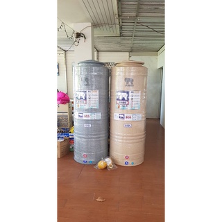 ถังเก็บน้ำ Jumbo สีเทา สีทราย ((แถมลูกลอย)) ขนาด 550L,700L,800L,1000L,1200L,1800L,2400L รุ่น บิ๊กเอลิเซอร์