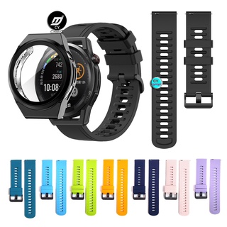 สาย huawei watch GT Runner สายรัด สายซิลิโคน สาย huawei GT Runner สายรัดข้อมือกีฬา เคส huawei watch GT Runner เคส เคสกันกระแทกแบบเต็มหน้าจอ