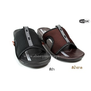 รองเท้าแตะแฟชั่นชาย-หญิง Adda แอ๊ดด้า รุ่น 7J05 สีดำ