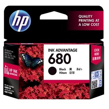 หมึกอิงค์เจ็ท สีดำ HP 680/BK