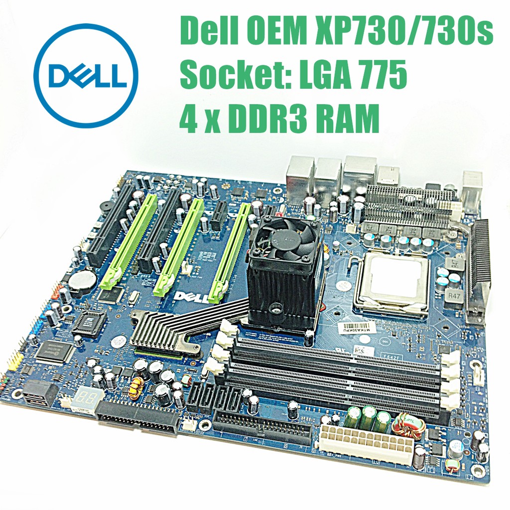 Dell XPS730/730s Mainboard Socket LGA775  4xDDR3 RAM