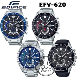 CASIO Edifice ของแท้ รุ่น EFR-620D EFR-620L พร้อมกันและรับประกัน CMG 1ปี EFR EFR620 EFR-620D-1A2 EFR-620D-1A4 EFR-620D-2