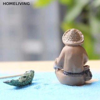 Home ฟิกเกอร์เรซิ่น รูปปั้นคนแก่ตกปลา งานฝีมือ สําหรับตกแต่งสวน