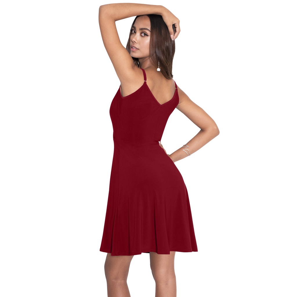 อก 47-51 นิ้ว 2XL ชุดสายเดี่ยวคอวี พร้อมห่วงปรับสาย ให้ พอดี กับ ทุกสรสรีระ ใส่สวยมากบอกเลย - รูปที่ 5