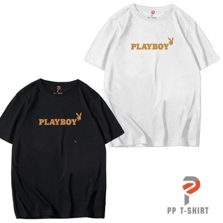 เสื้อยืด PLAYBOY ทรง Oversize  เนื้อผ้า Cotton Comb 30 พรีเมี่ยม ดีมาก หนานุ่ม ใส่สบาย Brand’s PP