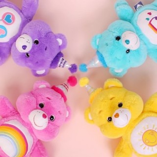 🧸พร้อมส่ง  Care Bear Birthday Feather🧸