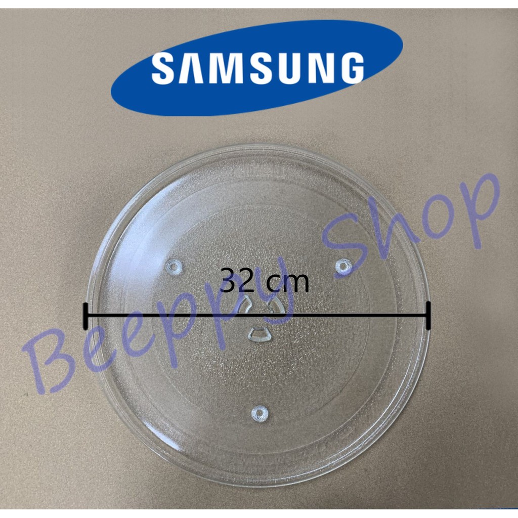 จานไมโครเวฟ จานรองไมโครเวฟ Samsung ซัมซุง 28ลิตร รุ่น MS28 MG28 MC28 GS109 MS103 ME109 GE107Y อะไหล่ไมโครเวฟ ของแท้