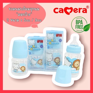 Camera ขวดนม Kitty ขวดนม PP พร้อมจุก BPA Free ราคาพิเศษพร้อมจุกนม Kitty