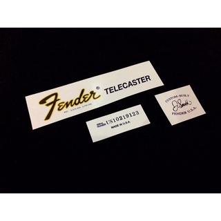 โล฿หัวกีตาร์ Fender Telecaster Masterbuilt Jason Smith