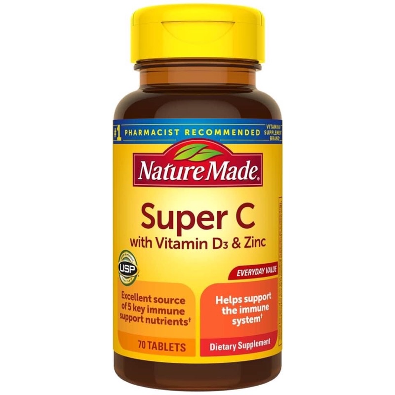 Super C with Vitamin D3 &amp; Zinc  ( Nature Made )