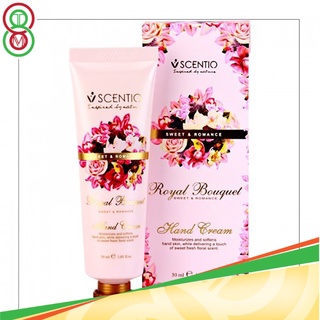 SCENTIO Royal Bouquet Sweet &amp; Romance Hand Cream รอยัล ช่อดอกไม้ หวานและโรแมนติก ครีมทามือ