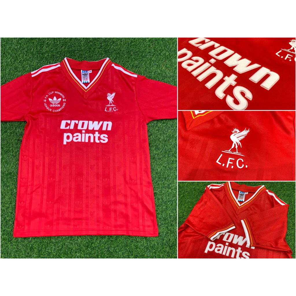 เสื้อลิเวอร์พูล 1985 ( Liverpool Home 1985-86 F.A.CUP WINNERS )