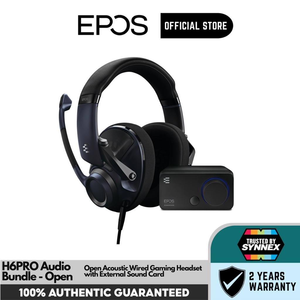 EPOS (หูฟัง) H6PRO Audio Bundle Open Wired Gaming Headset with
