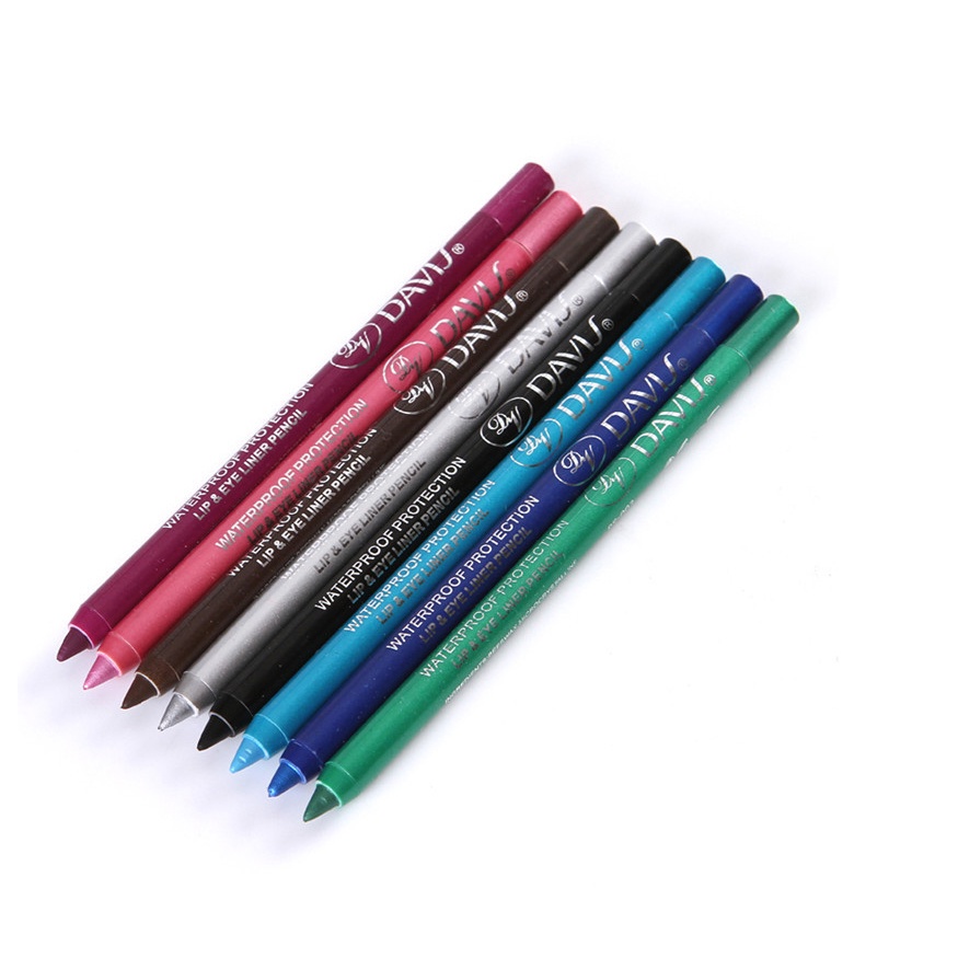 ดินสอเขียนขอบตา อายไลเนอร์ กันน้ํา ติดทนนาน 14 สี สีเขียว สีน้ําตาล ปากกาอายไลเนอร์ ผู้หญิง แฟชั่น สีแต่งหน้า เครื่องสําอาง ราคา ถูกที่สุด ดีลบีเคเค แกลเลอรีภาพที่ 6