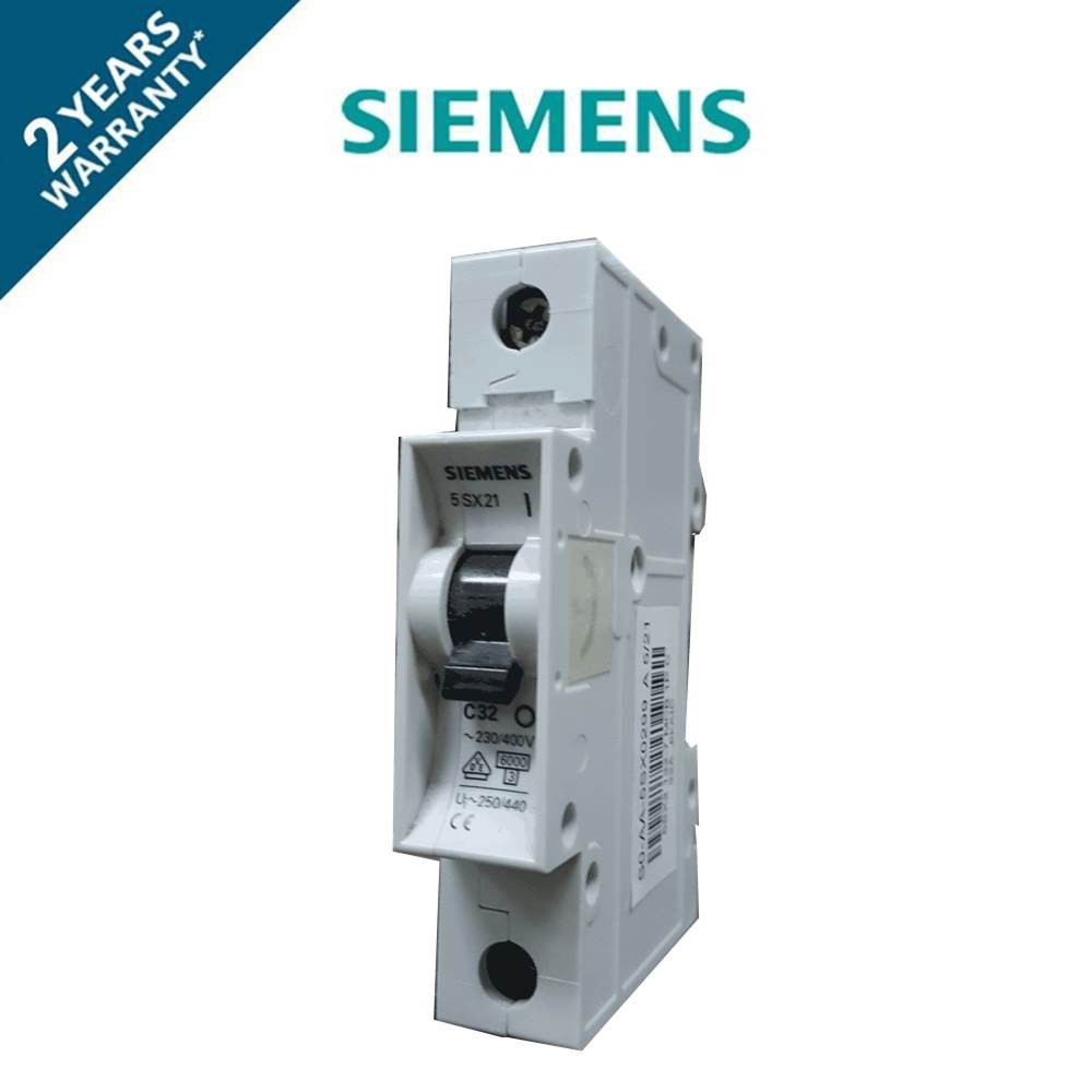 เบรกเกอร์ ลูกย่อย 1P Siemens รุ่น 5SX21 32A