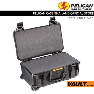 Pelican V525 Vault Carry-on Case with Foam - กระเป๋ากล้อง/อเนกประสงค์/ใส่ปืนเเละอุปกรณ์ (No.1 กล่องกันน้ำกันกระเเทก)