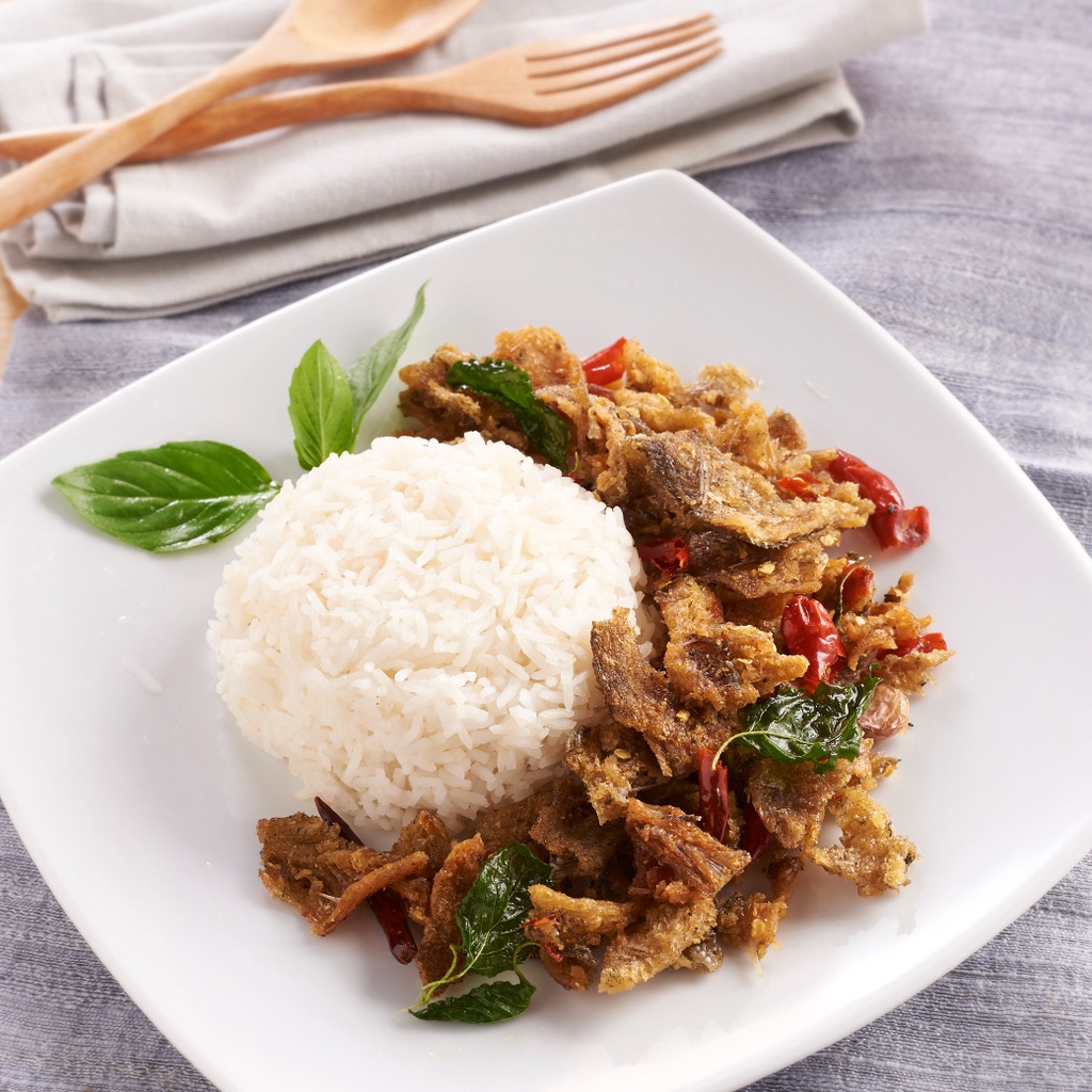 สลิดแซ่บ ปลาสลิดเนื้อชิ้น ผัดปรุงรส ขนาด 100 กรัม 5 รส (รสผัดพริกแกง สามรส กะเพรา พริกขิง ต้มยำ) Zalidpordeekum - รูปที่ 2