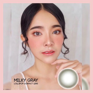 คอนแทคเลนส์🌈Milky🌈 Gray (Lollipop)  ขนาดมินิ💖