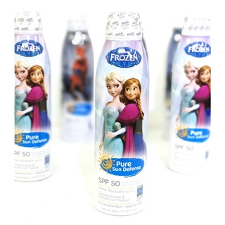 USA Pure Sun Defense Disney Sunscreen Spray, SPF 50, 6 fl oz  สเปร์ยกันแดดสำหรับเด็ก SPF 50 เหมาะสำหรับเด็กที่ผิวแพ้ง่าย