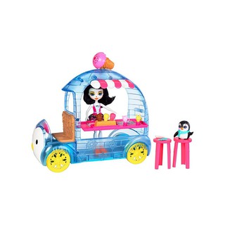 Enchantimals Wheel Frozen Treats™ Preena Penguin™ ตุ๊กตาเอนชานติมอล Doll &amp; Playset FKY58