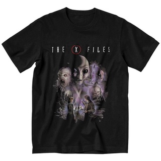 คอลูกเรือเสื้อยืดคอกลมเสื้อยืดแขนสั้น ผ้าฝ้าย พิมพ์ลาย The X Files The Truth Is Out Have Alien สไตล์คลาสสิก ของขวัญ สําห