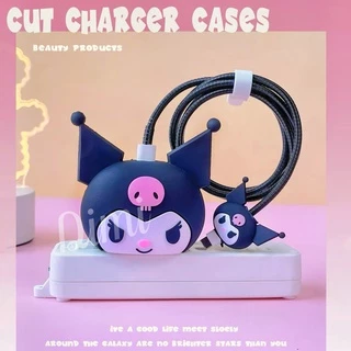 พร้อมส่งจากไทย ชุดถนอมสายชาร์จการ์ตูน สำหรับไอโฟน 18w 20w 35W