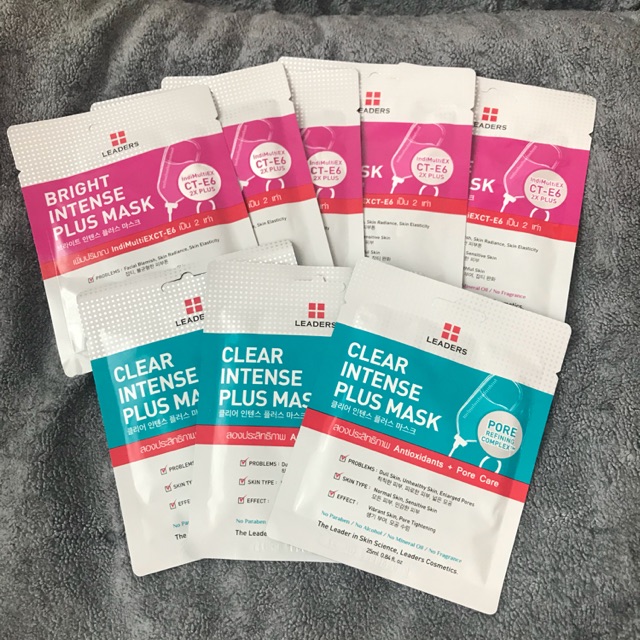 แผ่นมาร์คหน้า Leader